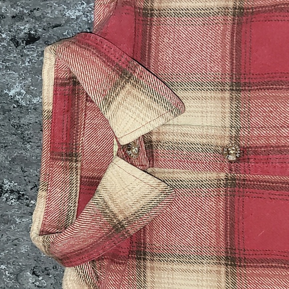 Field and Stream. Thick cotton flannel.  Men's size XL. Like-new - Picture 8 of 16